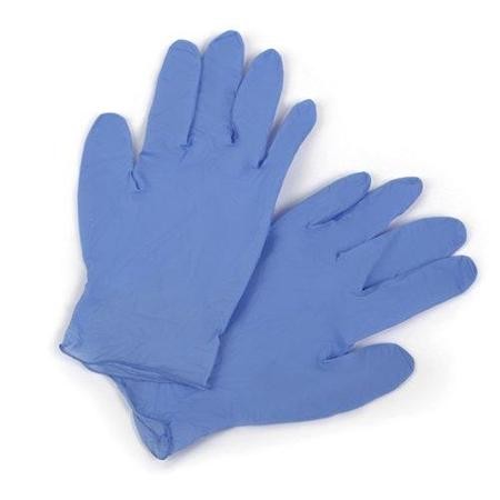 GANT SENSICARE NITRILE SANS POUDRE BLEU